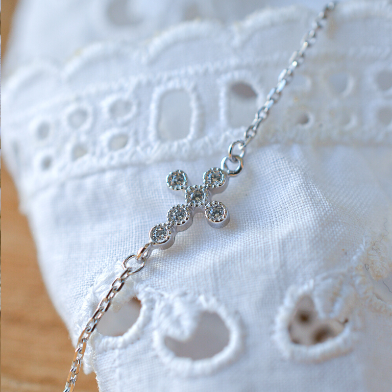 Bracelet croix Mathilde Bracelet croix Mathilde
