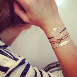 Bracelet croix Nacre