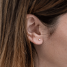 Boucles d'oreilles diamant