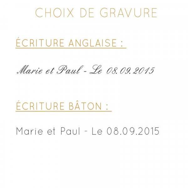 Alliance ruban or jaune Alliance ruban or jaune