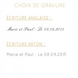 Alliance jonc parisien platine Alliance jonc parisien platine