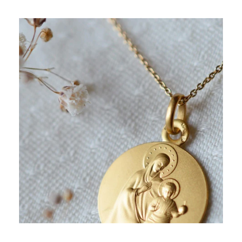 Chaîne maille Forçat Rond 60 cm Or Jaune 18 Carats