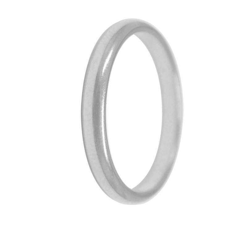 Alliance jonc parisien confort or gris palladie Alliance jonc parisien confort or gris palladie