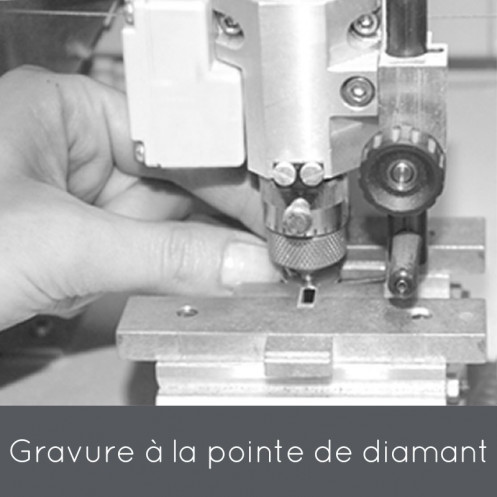 Gravure Machine à la pointe de diamant Gravure Machine à la pointe de diamant