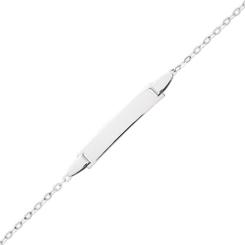 gourmette bebe rectangle forcat rond or blanc gourmette bebe rectangle forcat rond or blanc