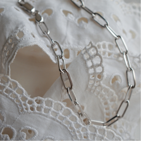 Bracelet maille trombone