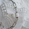 Bracelet maille trombone