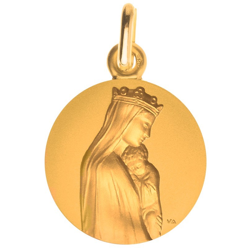 medaille-bapteme-notre-dame-sagesse-or medaille-bapteme-notre-dame-sagesse-or