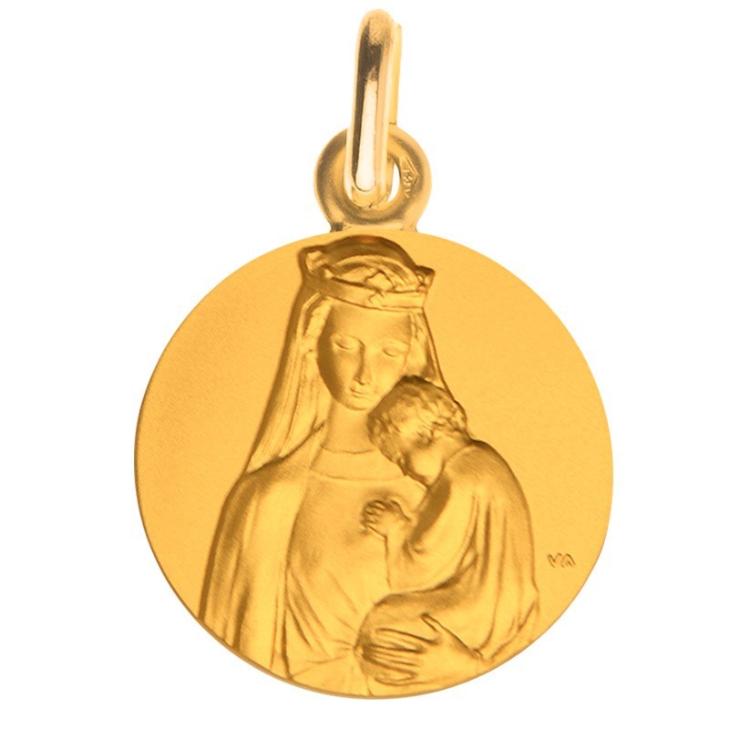 medaille bapeme Vierge de la sagesse or medaille bapeme Vierge de la sagesse or