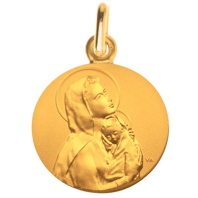 medaille bapteme Vierge du rédempteur or medaille bapteme Vierge du rédempteur or