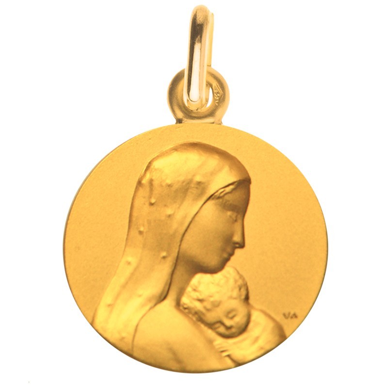 medaille bapteme tendresse cieux or jaune medaille bapteme tendresse cieux or jaune