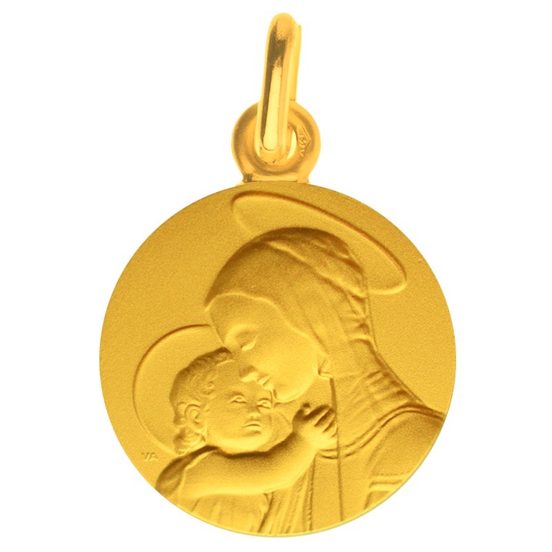Medaile bapteme Vierge de Botticelli Medaile bapteme Vierge de Botticelli