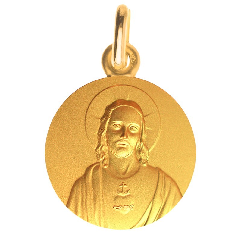 Medaille bapteme Coeur-Sacré Medaille bapteme Coeur-Sacré