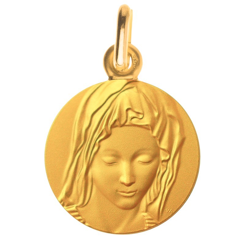Medaille de bapteme : Vierge de Michel-Ange Medaille de bapteme : Vierge de Michel-Ange