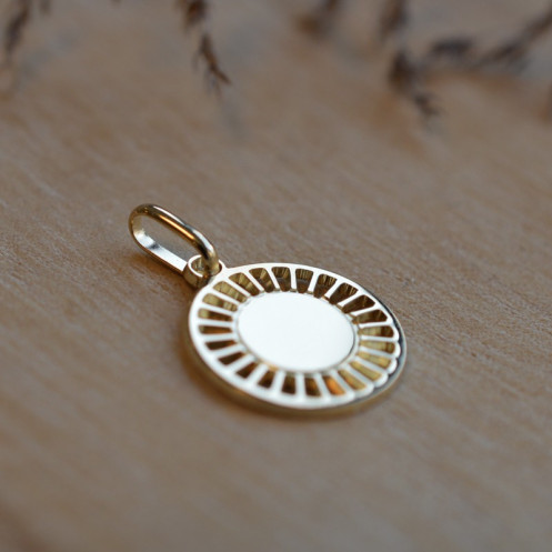 bijou pendentif Jeton Aurore seul bijou pendentif Jeton Aurore seul