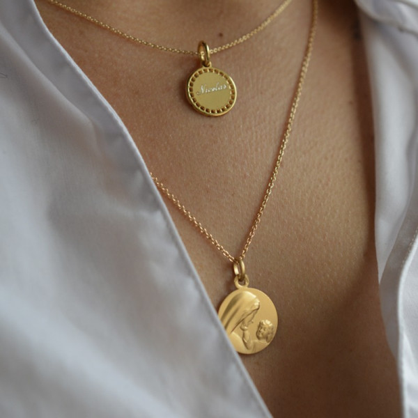 medaille bapteme Regard maternel medaille bapteme Regard maternel