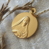 Medaille bapteme Vierge de la confiance