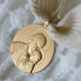 Medaille bapteme Portrait de Saint Joseph Protecteur