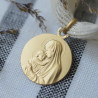 medaille bapteme Madone de Botticelli