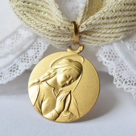 Medaille bapteme Vierge de Donatello