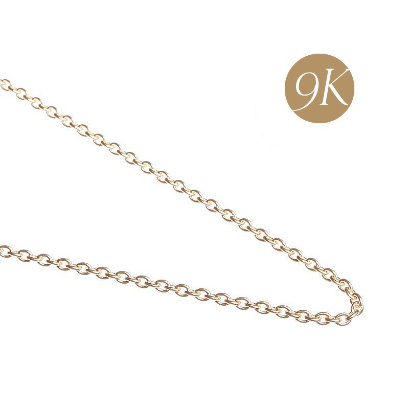 Chaîne 9carats forçat limé Chaîne 9carats forçat limé