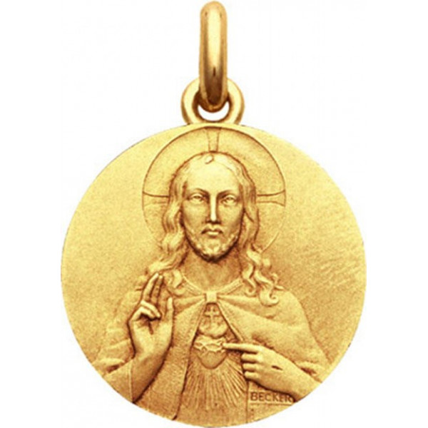 mini medaille bapteme Sacré Coeur mini medaille bapteme Sacré Coeur