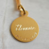Medaille bapteme Christ Rayonnant