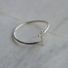 Bague double croix
