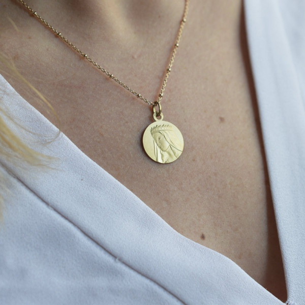 Medaille bapteme Nostre Dame de Grasse Medaille bapteme Nostre Dame de Grasse