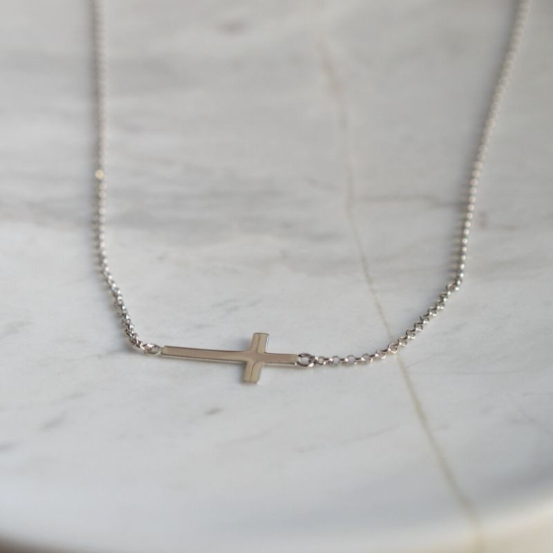 Collar de gran cruz de plata