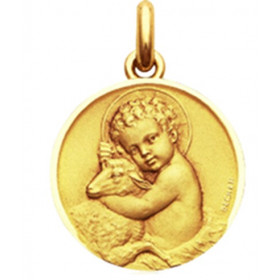 mini medaille bapteme Jesus