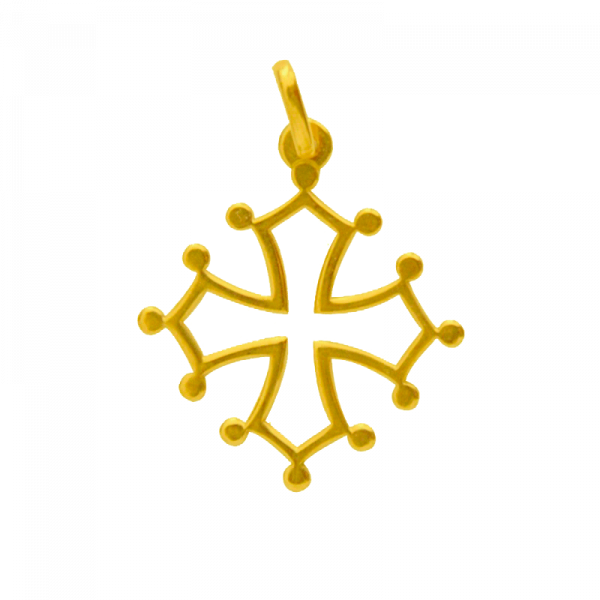 Croix de bapteme Croix solidarité ajourée