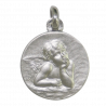 Medaille bapteme Raphael blanc