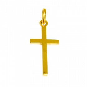 Croix bapteme Grande Croix massive en or