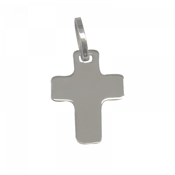 Croix De Bapteme Signe De Croix En Or Blanc Maison Laudate Croix De Bapteme Signe De Croix En Or Blanc Maison Laudate