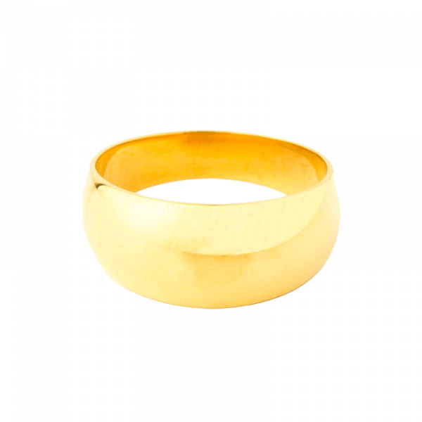 Chevalière sur or anneau romain hauteur 10mm
