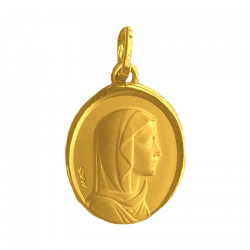 Medaille bapteme Marie Reine de la Paix