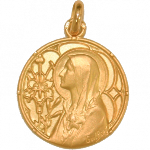 medaille bapteme Notre Dame des Lys medaille bapteme Notre Dame des Lys