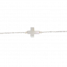 Bracelet croix Nacre
