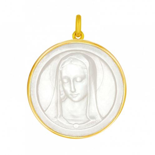 Medaille bapteme Santa Madonna