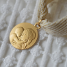 medaille bapteme Marie mère