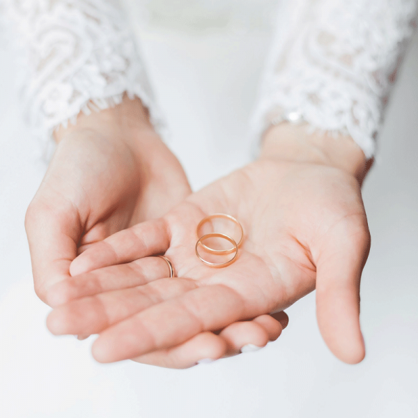 Alliance jonc parisien or rose Alliance jonc parisien or rose