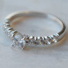 Solitaire diamant 0,40carats Mars