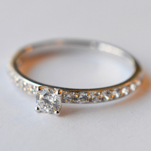 Solitaire diamant 0,20 carats Neva Solitaire diamant 0,20 carats Neva