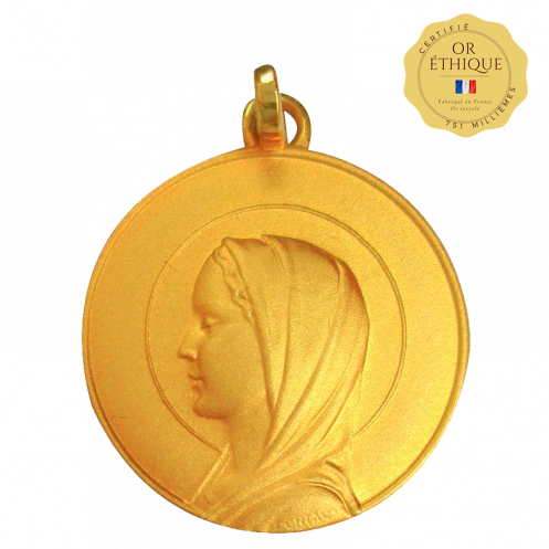 Medaille bapteme Totus Tuus Medaille bapteme Totus Tuus