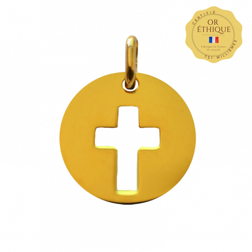 Croix bapteme ajourée Croix bapteme ajourée