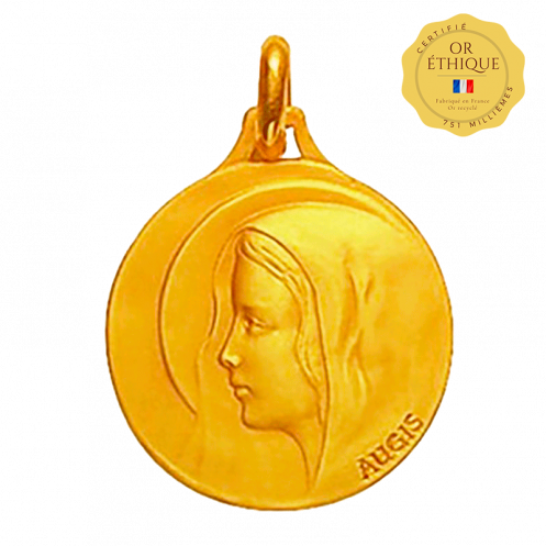 Medaille bapteme Vierge jeune Medaille bapteme Vierge jeune