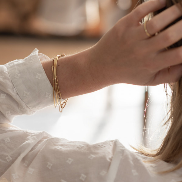 Bracelet Maille Trombone Maman Vogue x Laudate Bracelet Maille Trombone Maman Vogue x Laudate