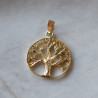 Médaille Arbre de vie ajourée or jaune 18cts