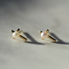 Boucles d'oreilles croix...
